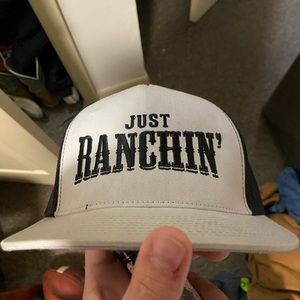 Dale brisby Just ranchin hat fishing hunting Pfg